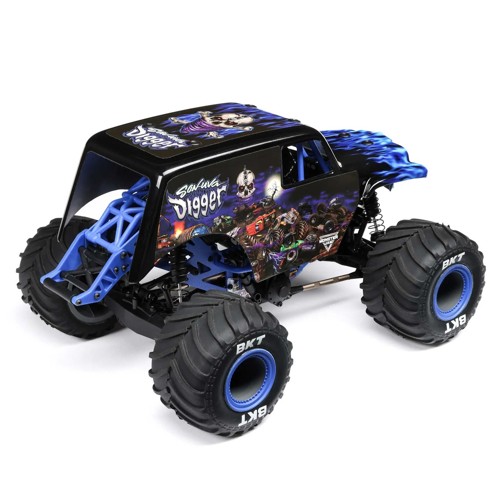 Losi Mini LMT Monster Truck Son-Uva Digger 4WD RTR LOS01026T2 - Image 4