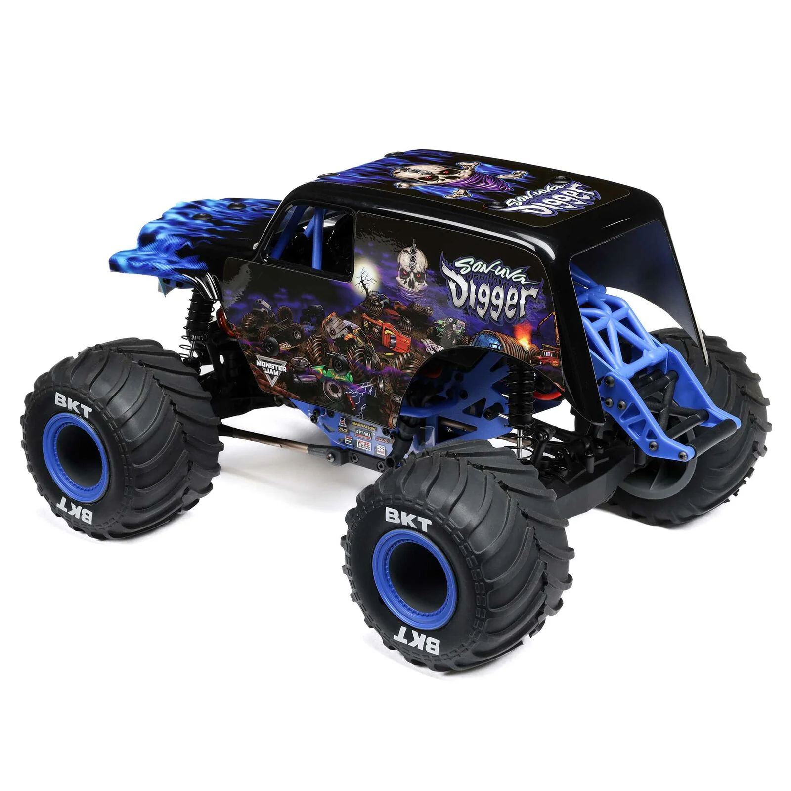 Losi Mini LMT Monster Truck Son-Uva Digger 4WD RTR LOS01026T2 - Image 5
