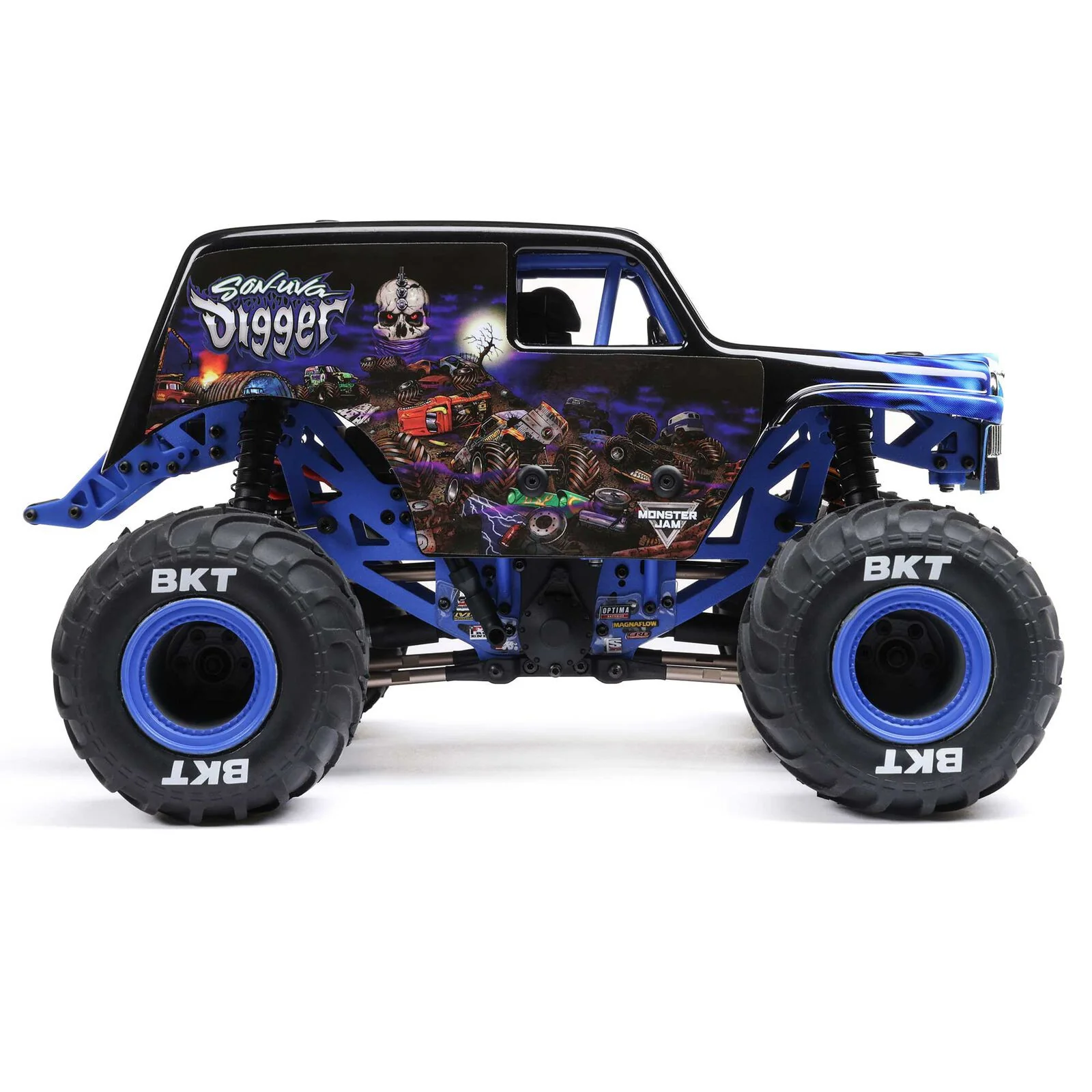Losi Mini LMT Monster Truck Son-Uva Digger 4WD RTR LOS01026T2 - Image 7