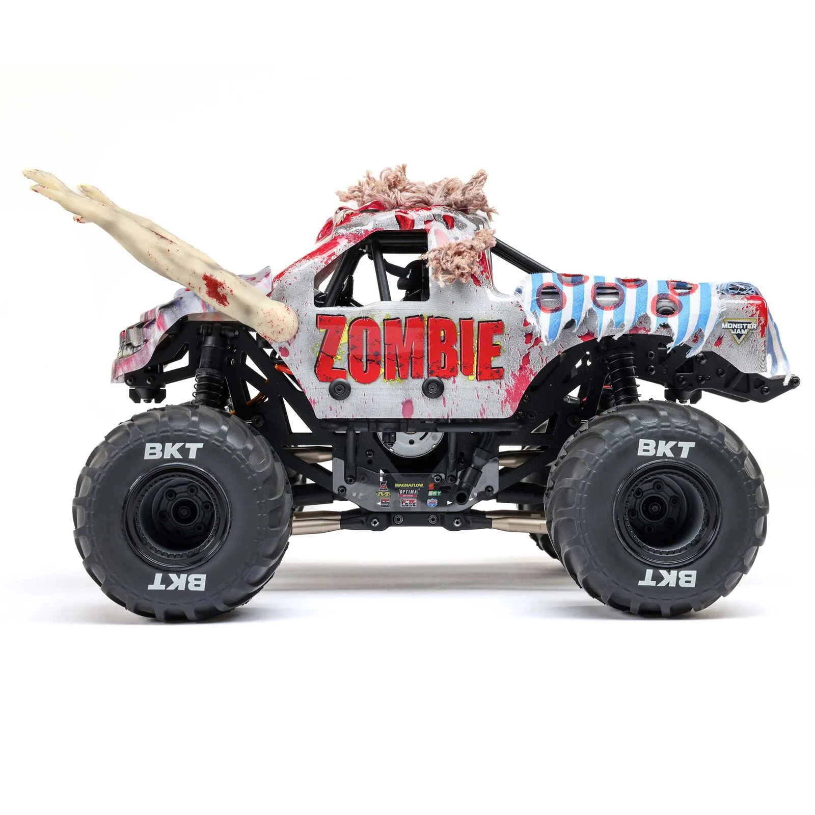 Losi Mini LMT Monster Truck Zombie 4WD RTR LOS01026T4 - Image 4