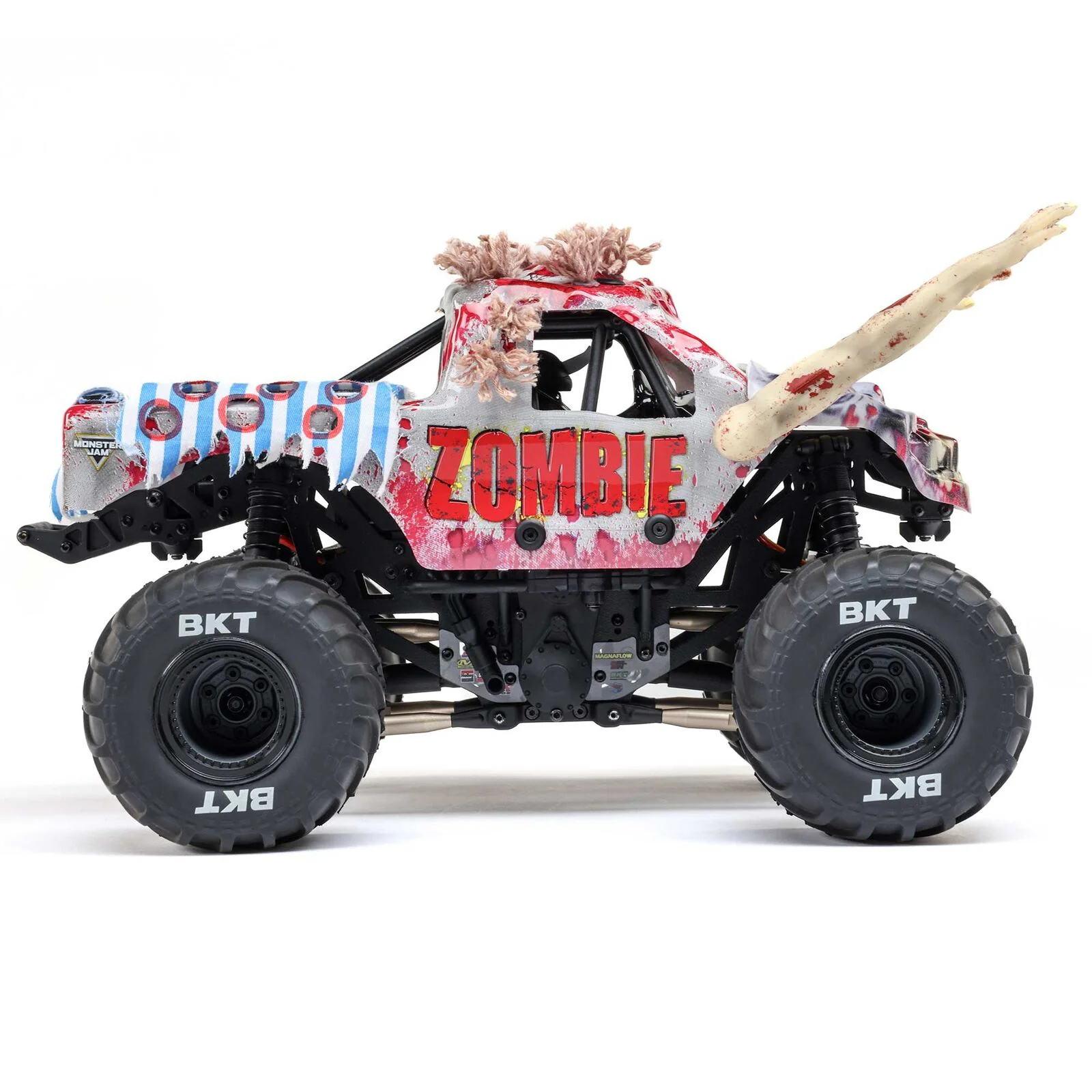 Losi Mini LMT Monster Truck Zombie 4WD RTR LOS01026T4 - Image 5