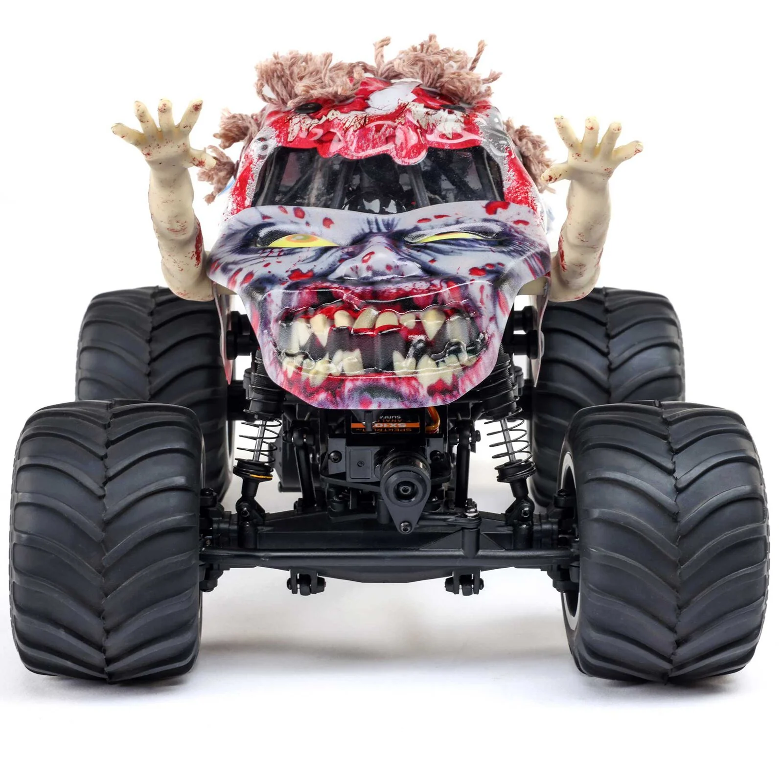 Losi Mini LMT Monster Truck Zombie 4WD RTR LOS01026T4 - Image 6