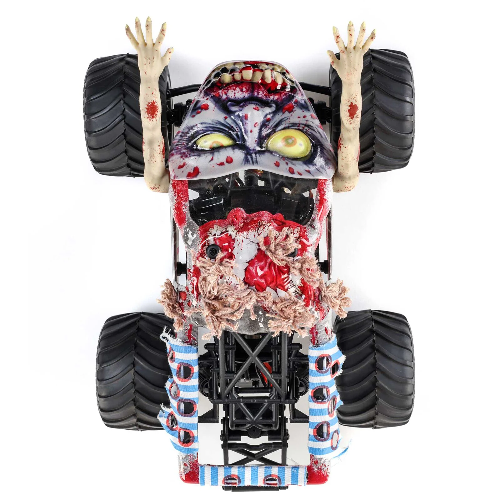 Losi Mini LMT Monster Truck Zombie 4WD RTR LOS01026T4 - Image 8