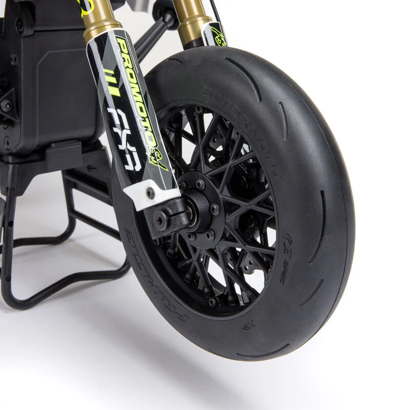 Losi Moto Promoto-SM FXR Supermoto RTR 1/4 + Batterie et chargeur LOS-2310 - Image 11