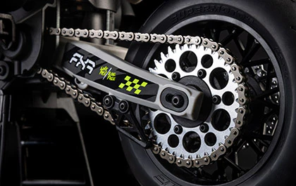 Losi Moto Promoto-SM FXR Supermoto RTR 1/4 + Batterie et chargeur LOS-2310 - Image 15