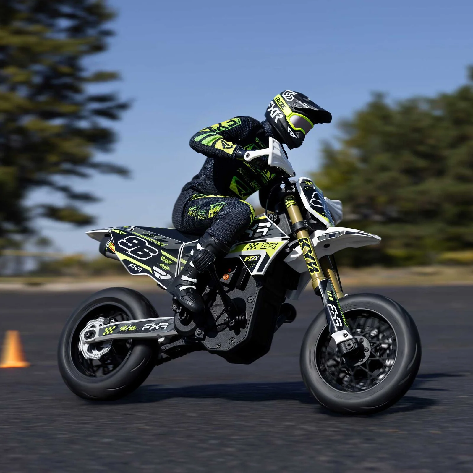 Losi Moto Promoto-SM FXR Supermoto RTR 1/4 LOS-2272 - Image 9