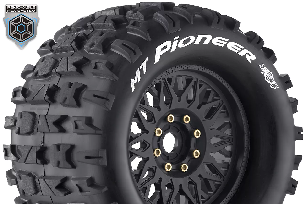 Louise RC Pneus 1/8 MFT Mt-Pioneer + Jantes 3.8 LR-T3321X - Image 2