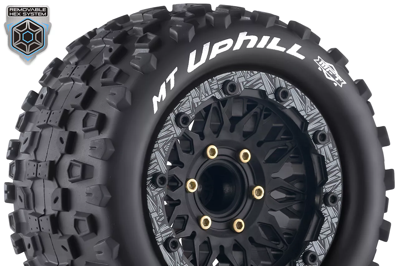 Louise RC Pneus 1/10 MFT Mt-Uphill + Jantes 2.8 LR-T3309SX - Image 2