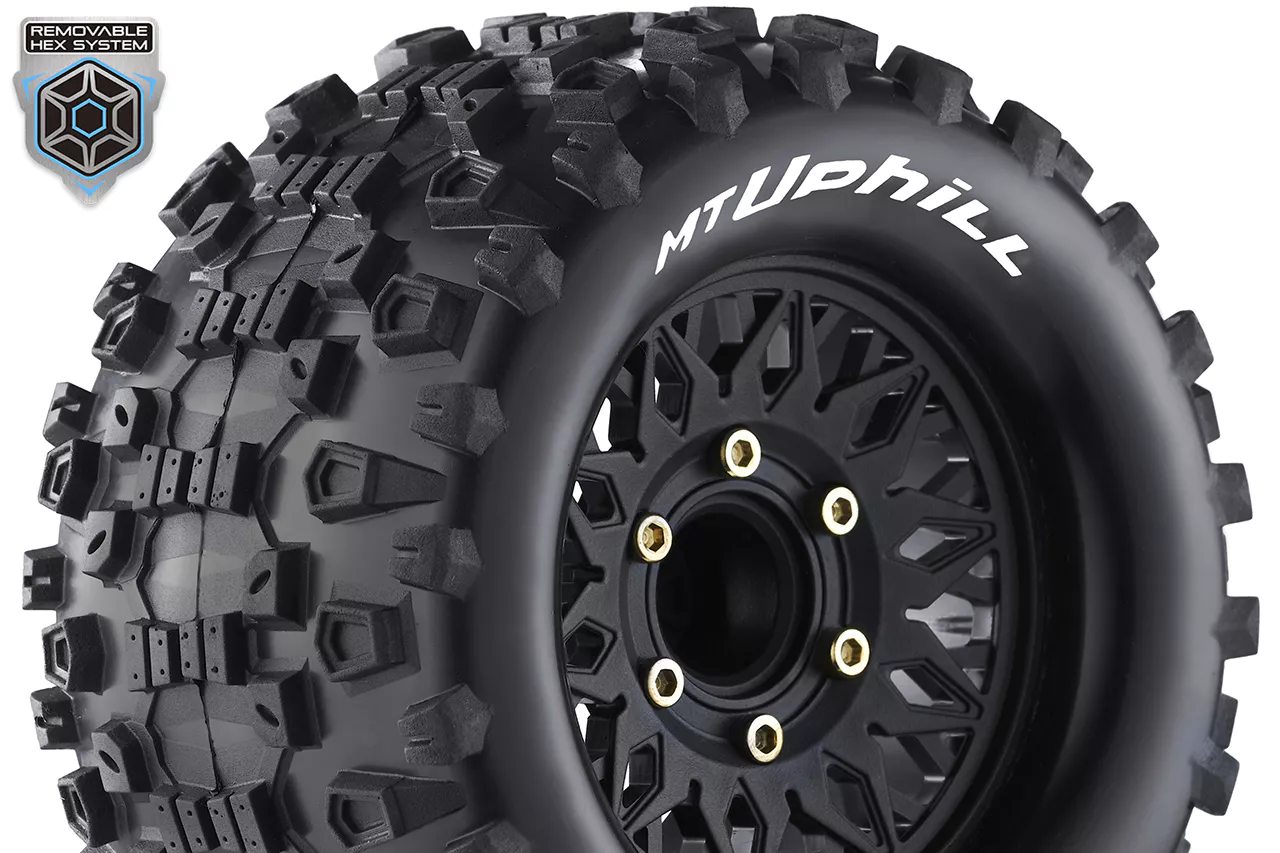 Louise RC Pneus 1/10 Mt-Uphill + Jantes 2.8 LR-T3204SX - Image 2