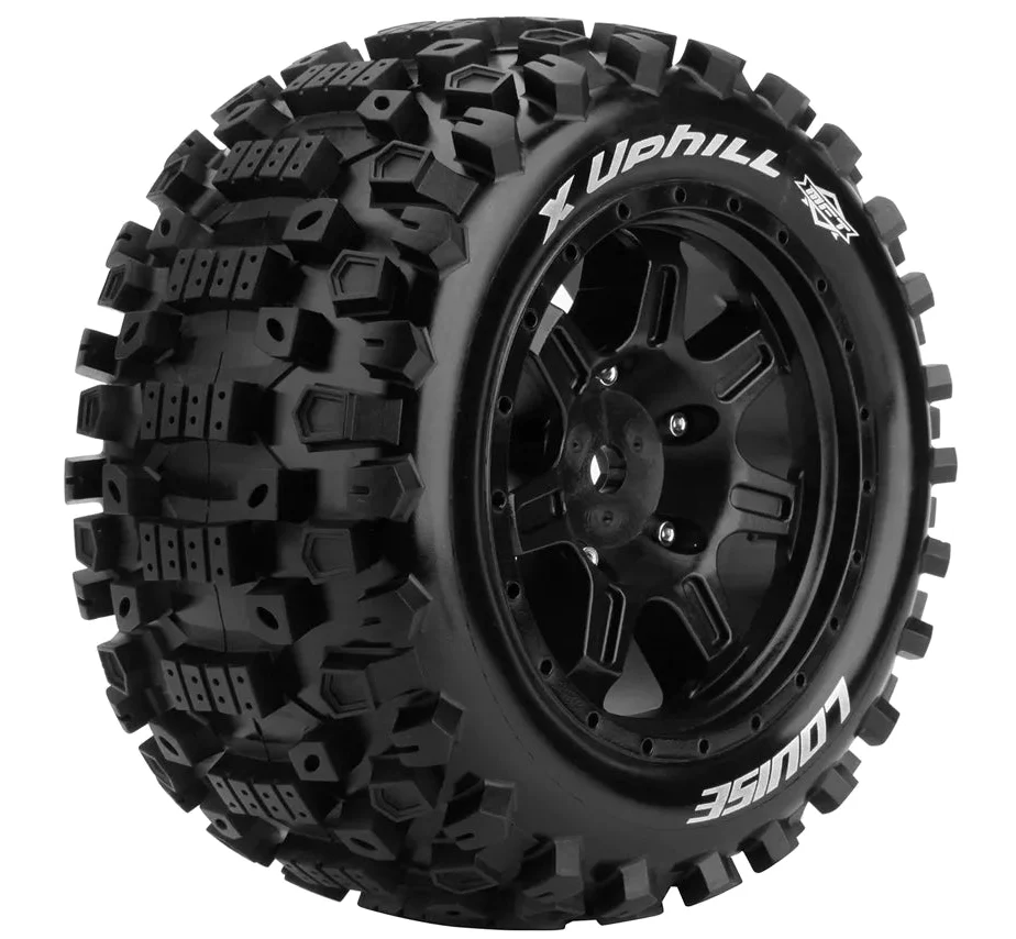 Louise RC Pneus X-Uphill MFT + Jantes (x2) Kraton 8S LR-T3297BM