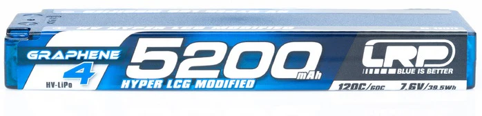 LRP Accu Lipo HLCG HV 7.6V 5200mAh 120C Graphene 4 431272 - Image 2