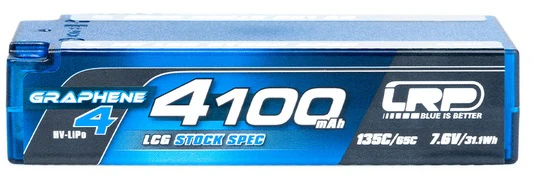 LRP Accu Lipo Shorty LCG HV 7.6V 4100mAh 135C Graphene 4 431275 - Image 2