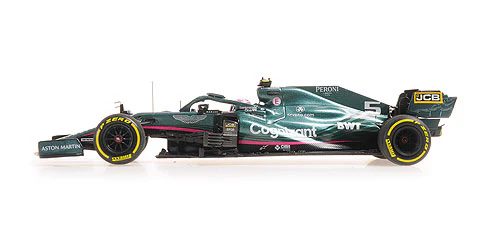 MiniChamps Aston Martin Gognizant Formule 1 Sebastian Vettel Bahrain 2021 417210105 - Image 3