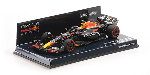 MiniChamps Oracle Red Bull Racing RB19 Verstappen Bahrain GP 2023 417230101 - Image 3
