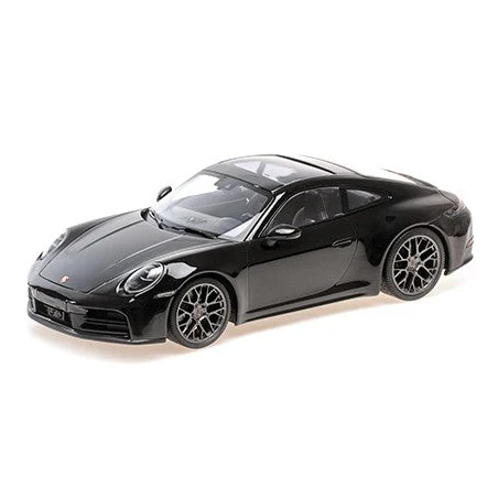 MiniChamps Porsche 911 992.2 Carrera Coupe 2024 Noir Métal 1/18 155064022
