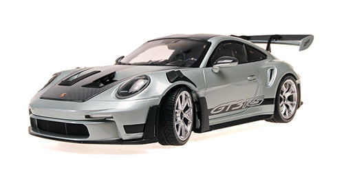 MiniChamps Porsche 911 (992) GT3RS 2023 Silver 1/18 110062044