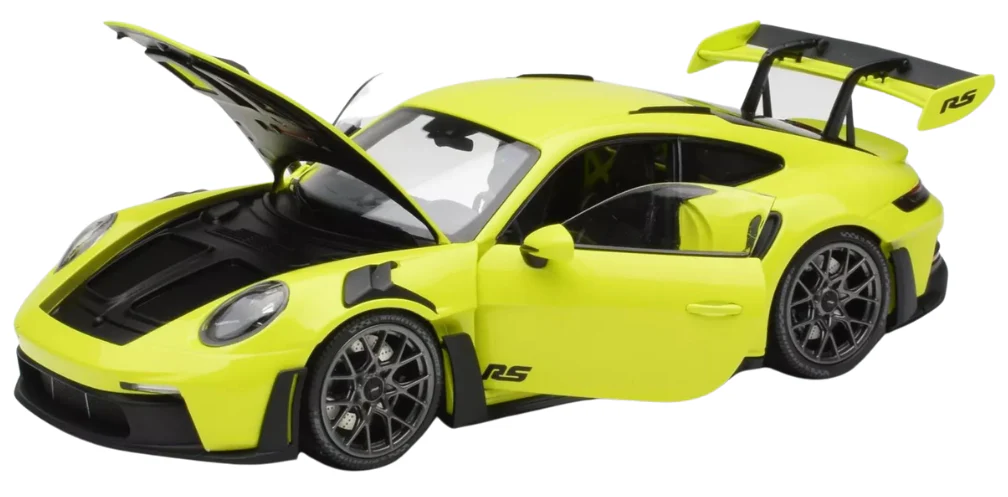 MiniChamps Porsche 911 GT3 RS 2022 Vert acide métal 1/18 110062028 - Image 2