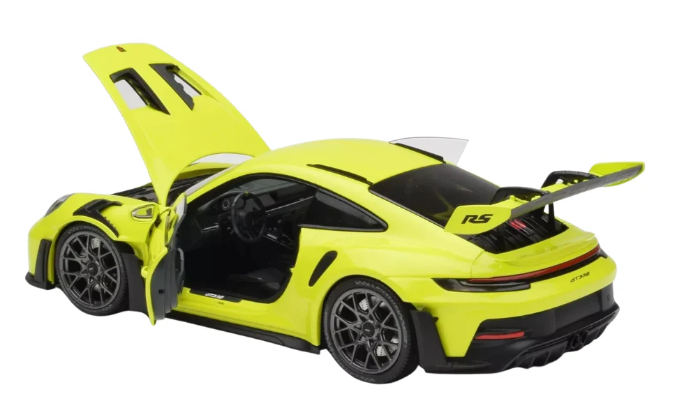 MiniChamps Porsche 911 GT3 RS 2022 Vert acide métal 1/18 110062028 - Image 3
