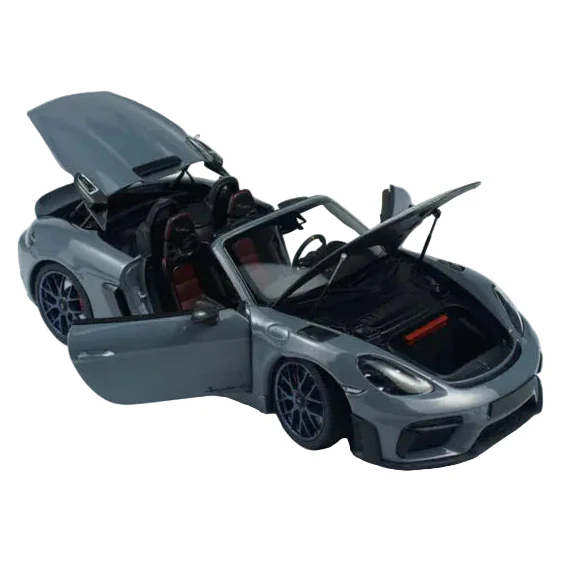 MiniChamps Porsche Spyder RS 2024 Gris Pack Weissach 1/18 110063130 - Image 2