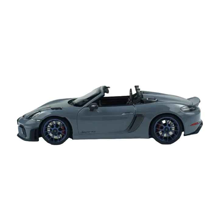 MiniChamps Porsche Spyder RS 2024 Gris Pack Weissach 1/18 110063130 - Image 4