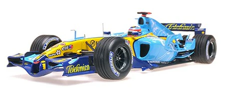 MiniChamps Renault F1 R25 Fernando Alonso GP d’Angleterre 2005 117051105 - Image 2