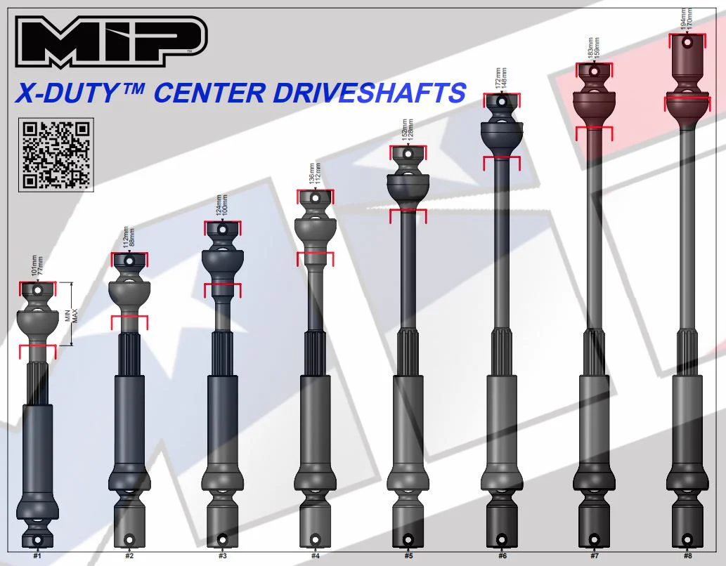 MIP Cardan central Custom Acier X-Duty CVD - Image 2