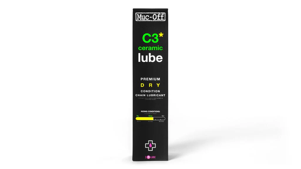 Muc-Off Lubrifiant céramique DRY C3 Conditions Sèches (50 ml)