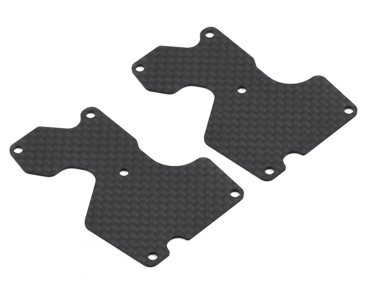 Mugen Plaques de bras inférieur arrière Carbone 1mm E2156