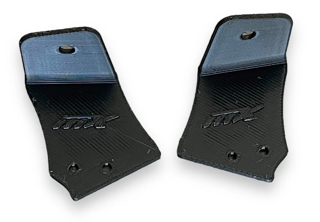 MXLR Support aileron carrosserie Tamiya Porsche 911 - 997 GT3 Cup (2Pcs) MAX-09-024 - Image 2