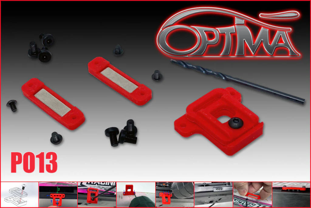 Optima Kit de Fixation Aimanté pour Carrosserie PO13