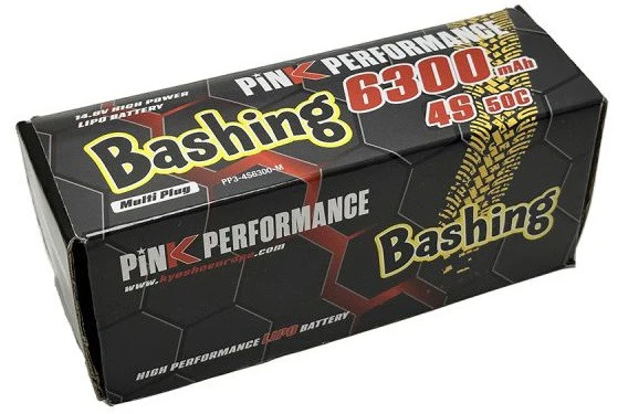 Pink Performance Batterie Lipo 4S 14.8v 50C 6300mAh Multi - Image 3
