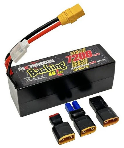 Pink Performance Batterie Lipo 4S 14.8v 50C 7200mAh Multi