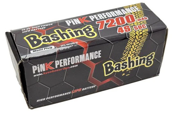 Pink Performance Batterie Lipo 4S 14.8v 50C 7200mAh Multi - Image 3