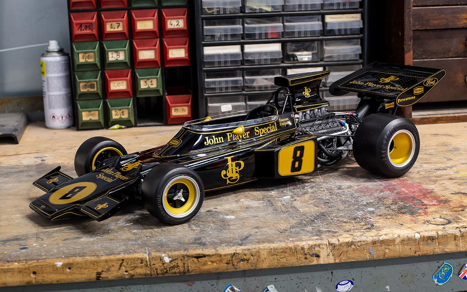 Pocher Diecast Lotus 72D British GP 1972 Emerson Fittipaldi - Image 3