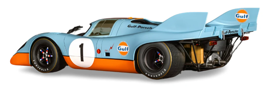 Pocher Diecast Porsche 917K Gulf Edition HK118 - Image 3