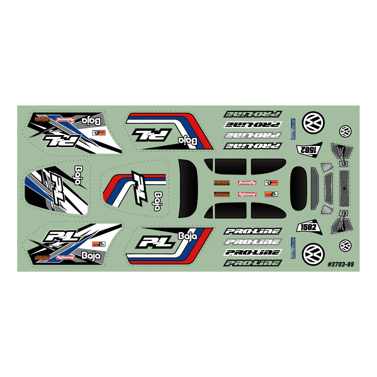 Proline Carrosserie Baja Bug 1/28 Losi Micro-T PRO370300 - Image 6