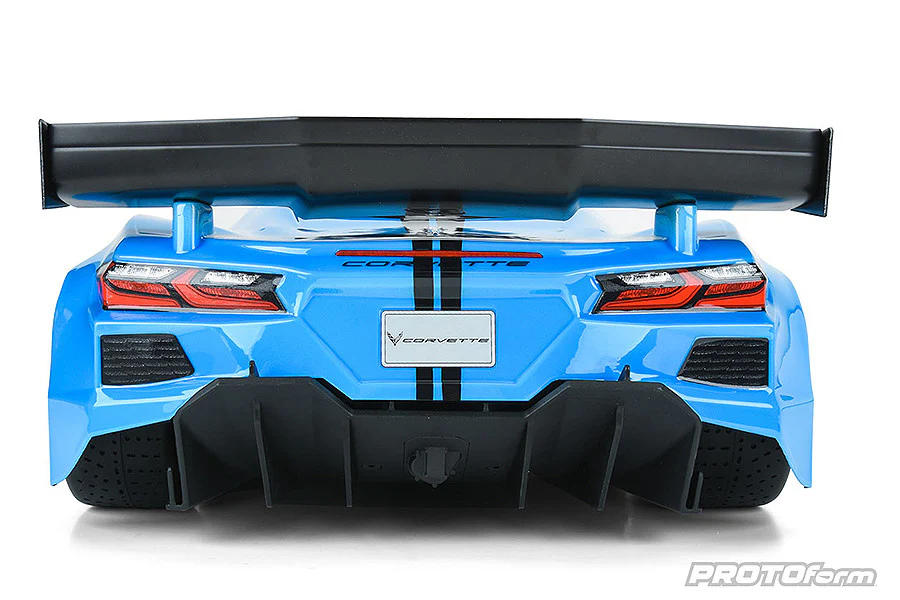 Proline Carrosserie Chevrolet Corvette C8 Infraction Felony Bleu PRM157713 - Image 3