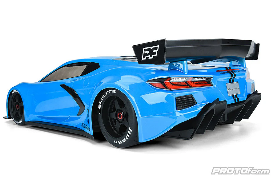 Proline Carrosserie Chevrolet Corvette C8 Infraction Felony Bleu PRM157713 - Image 4