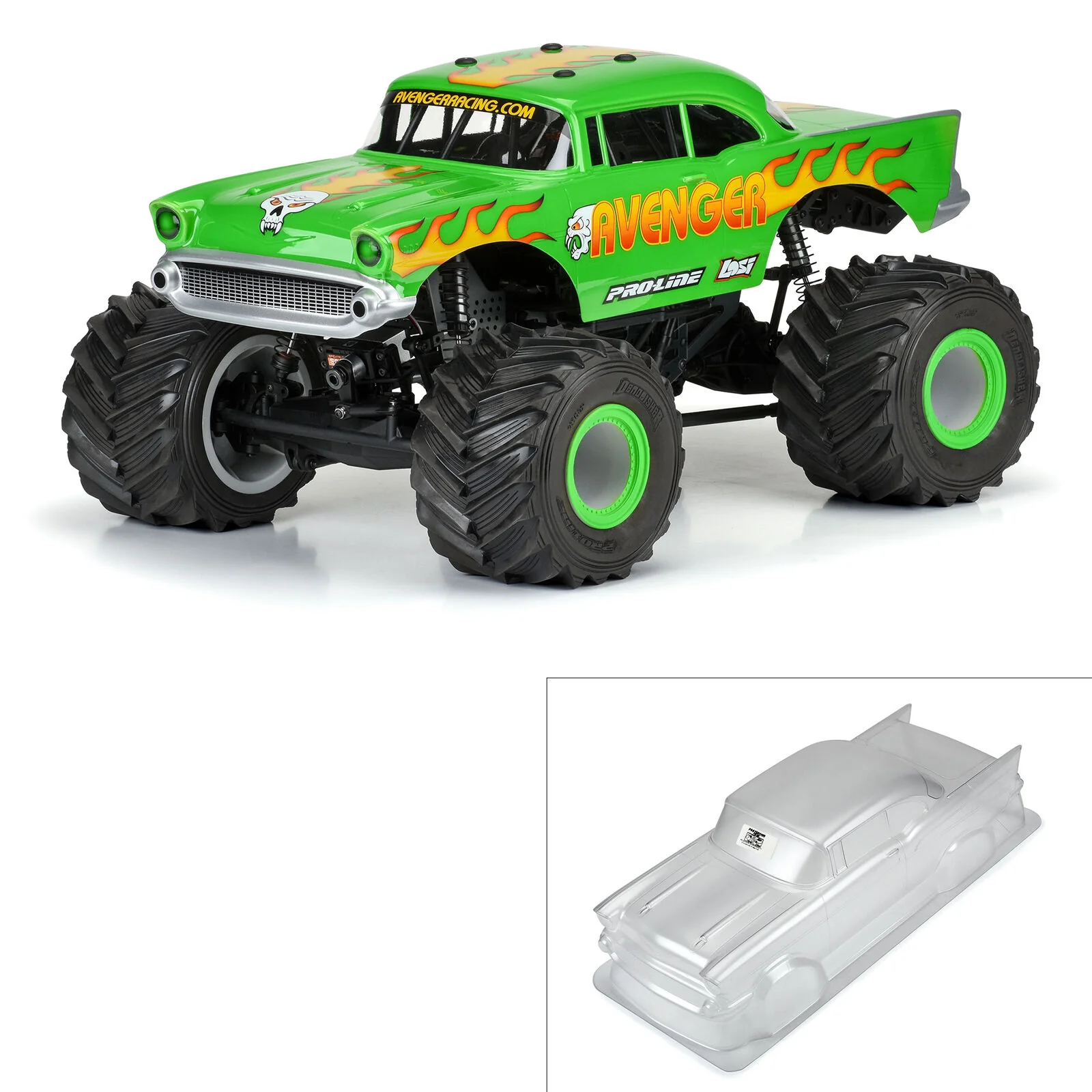 Proline Carrosserie Chevy Bel Air Avenger LMT MT 1/8 PRO363000 - Image 5