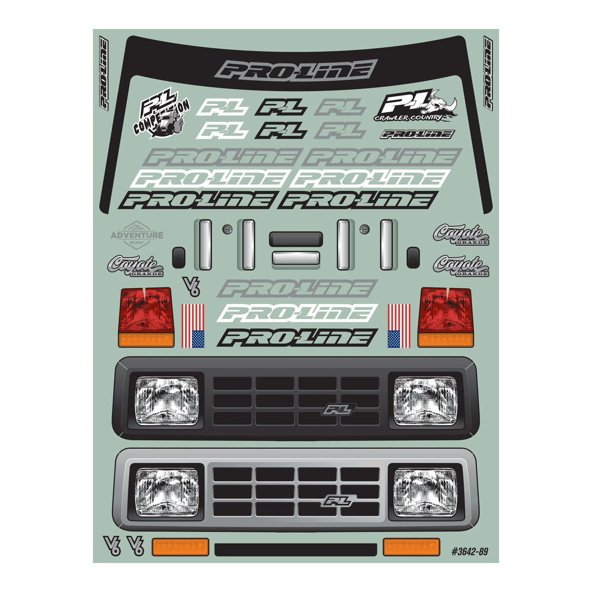 Proline Carrosserie Coyote Grande SCX6 PRO364200 - Image 4