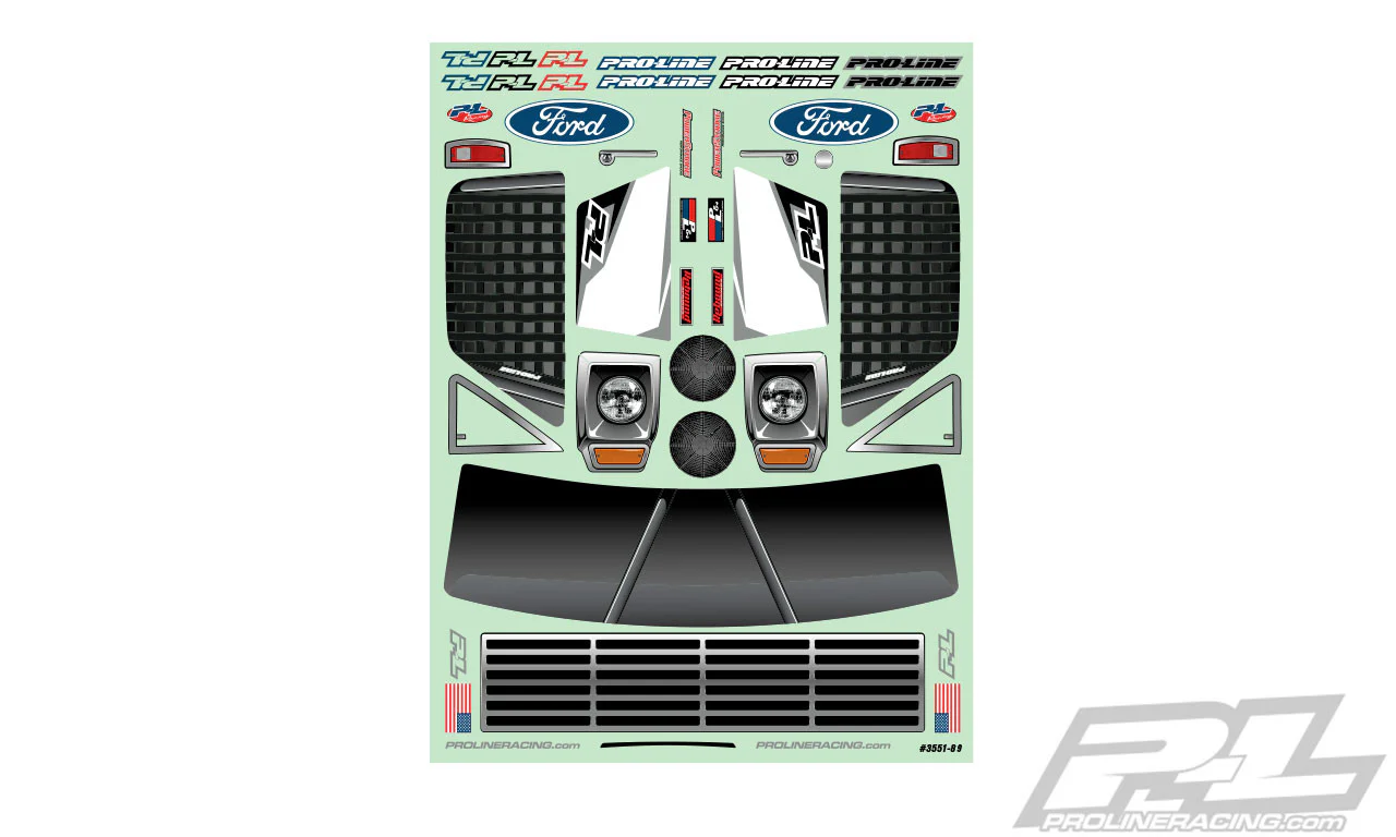 Proline Carrosserie Ford F-100 Race Truck 3551-17 - Image 6