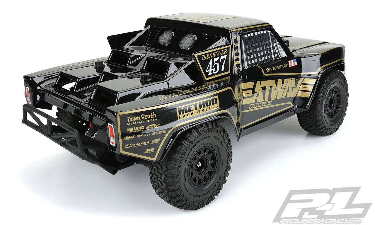 Proline Carrosserie Ford F-100 Race Truck Heatwave Edition Tough Color Noir 3551-18 - Image 3