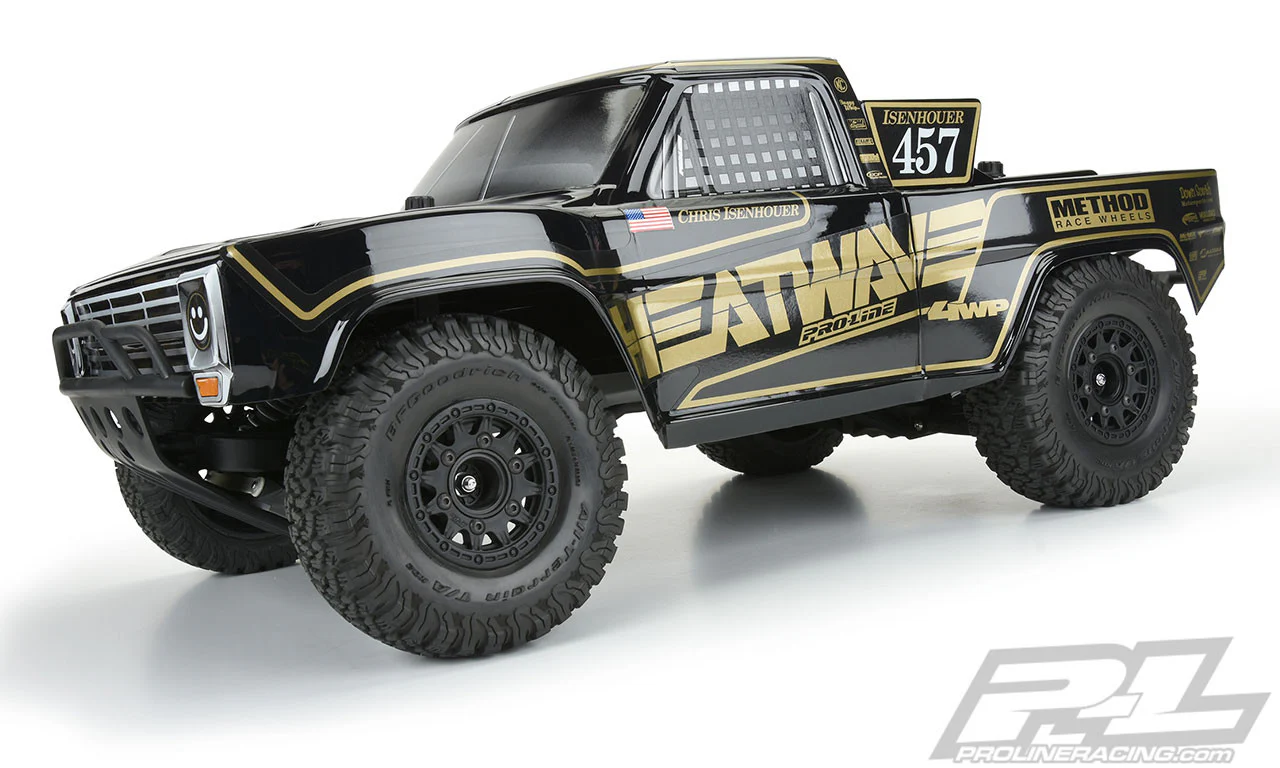 Proline Carrosserie Ford F-100 Race Truck Heatwave Edition Tough Color Noir 3551-18 - Image 5