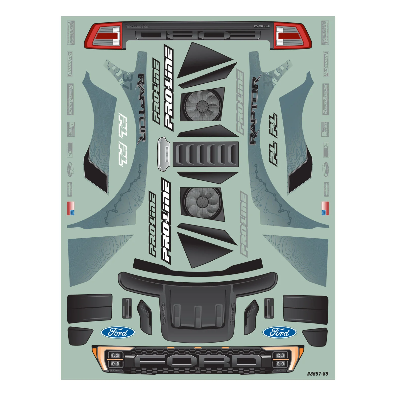 Proline Carrosserie Ford F-150 2022 Vorteks 3597-00 - Image 6