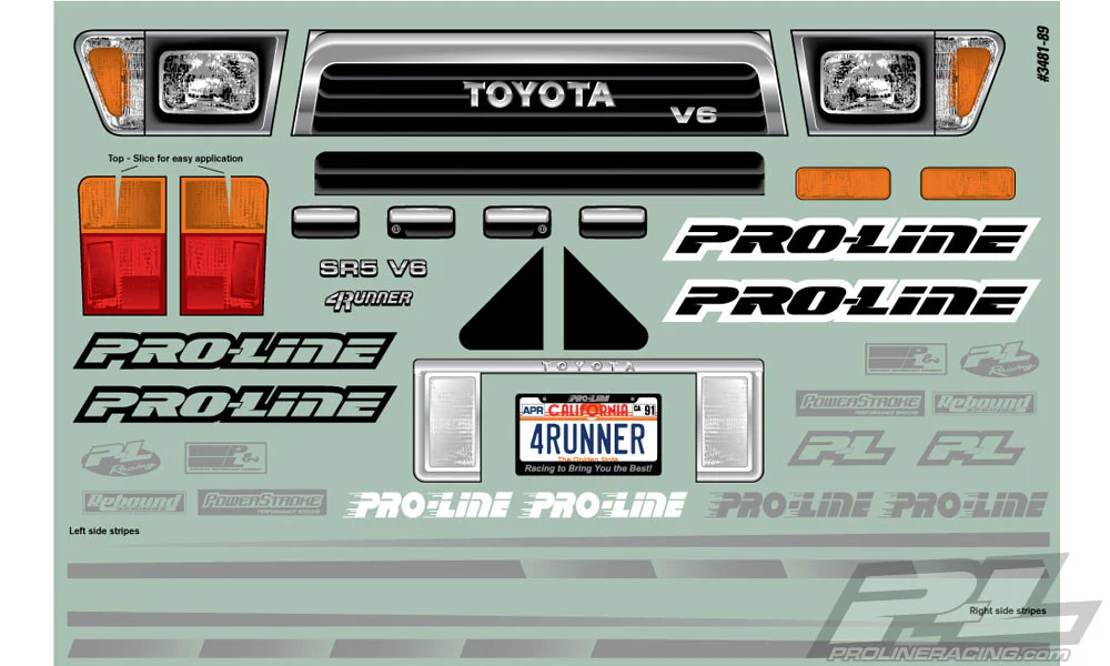 Proline Carrosserie Toyota 4Runner 1991 3481-00 - Image 6