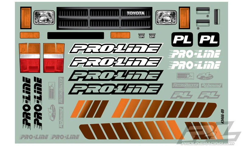 Proline Carrosserie Toyota HiLux SR5 1985 3466-00 - Image 8