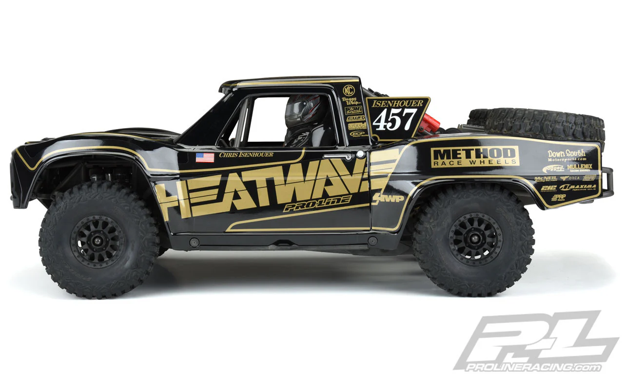 Proline Carrosserie UDR Ford F-100 Race Truck Heatwave Edition Tough Color Noir 3547-18 - Image 2