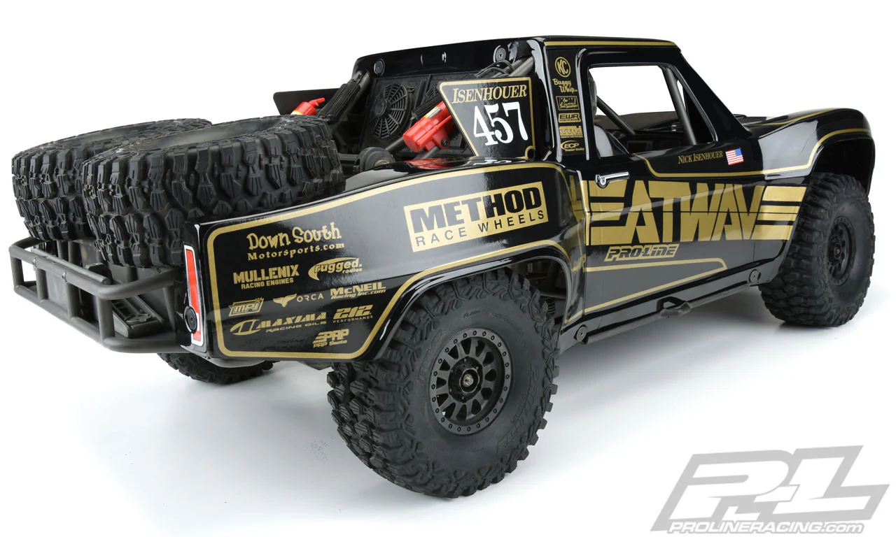 Proline Carrosserie UDR Ford F-100 Race Truck Heatwave Edition Tough Color Noir 3547-18 - Image 3