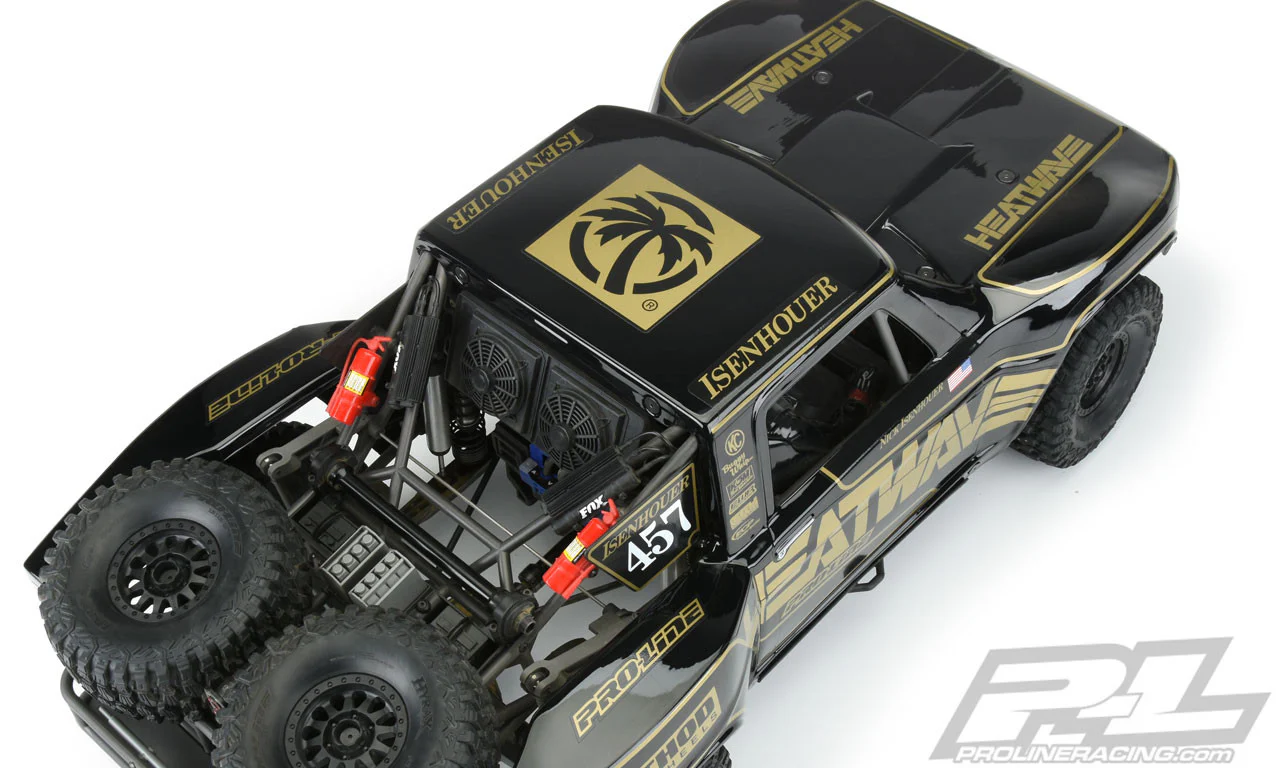 Proline Carrosserie UDR Ford F-100 Race Truck Heatwave Edition Tough Color Noir 3547-18 - Image 4