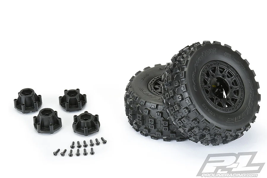 Proline Pneus Badlands MX SC 2.2/3.0 M2 + Jantes Raid 6X30 (x2) 10156-10 - Image 3